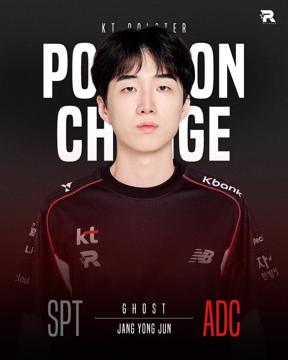 KTRolsterLoL's tweet photo. After extensive discussions with the player, we have decided to move them to the ADC role for the remainder of the season, with the best interests of both the player and the team in mind.
Thank you for your continued support. https://t.co/t6GLAaiEhv