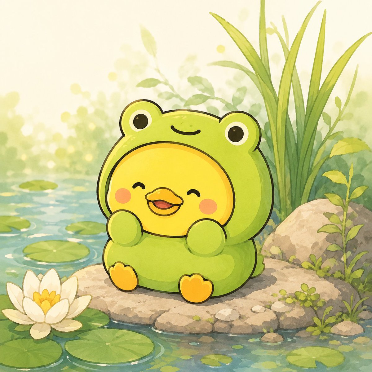 Duck In Frog tweet media
