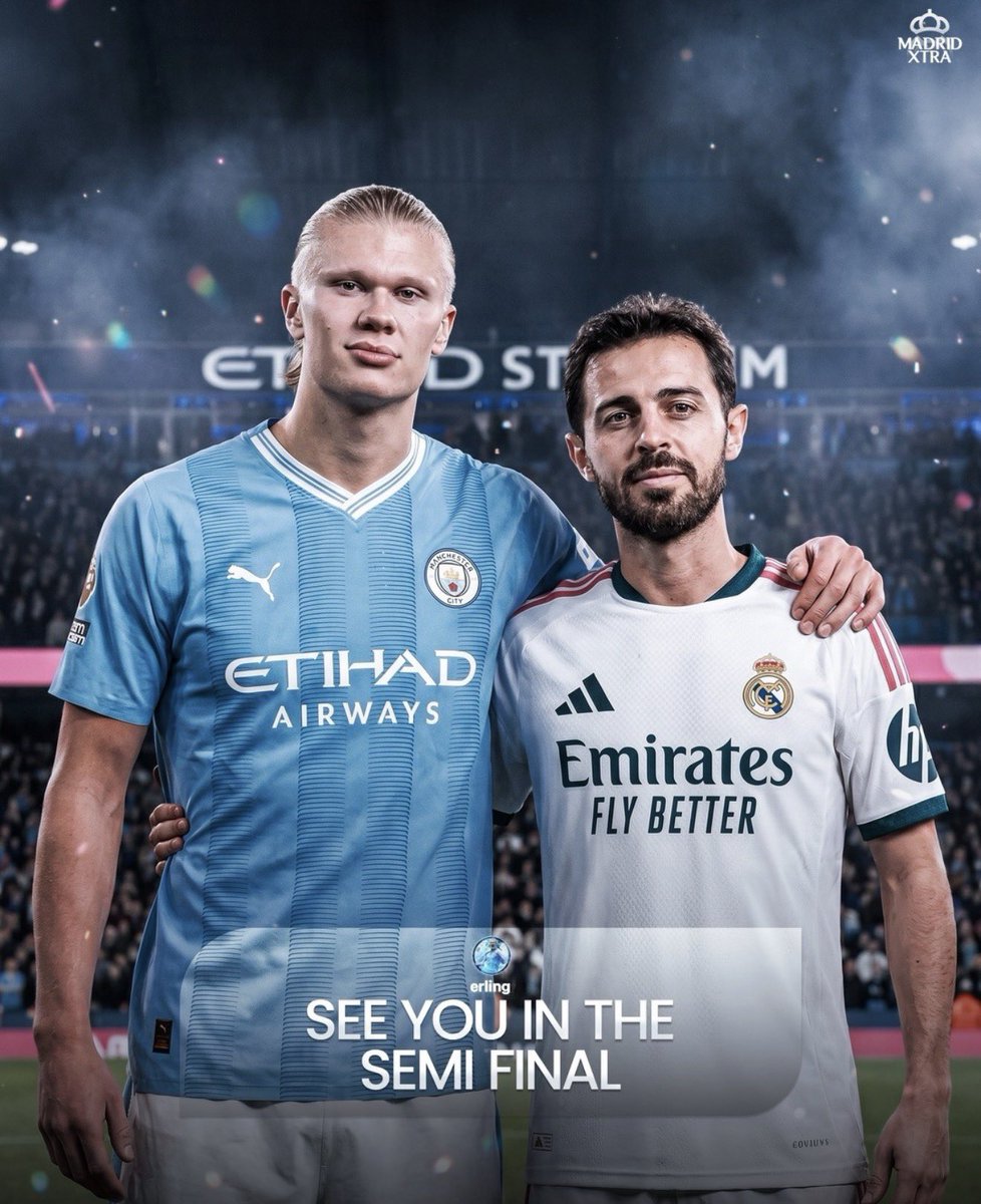 MadridXtra's tweet photo. Erling Haaland’s reply when Real Madrid announced Bernardo Silva. 😂🔙 https://t.co/cEaNVeqLO1