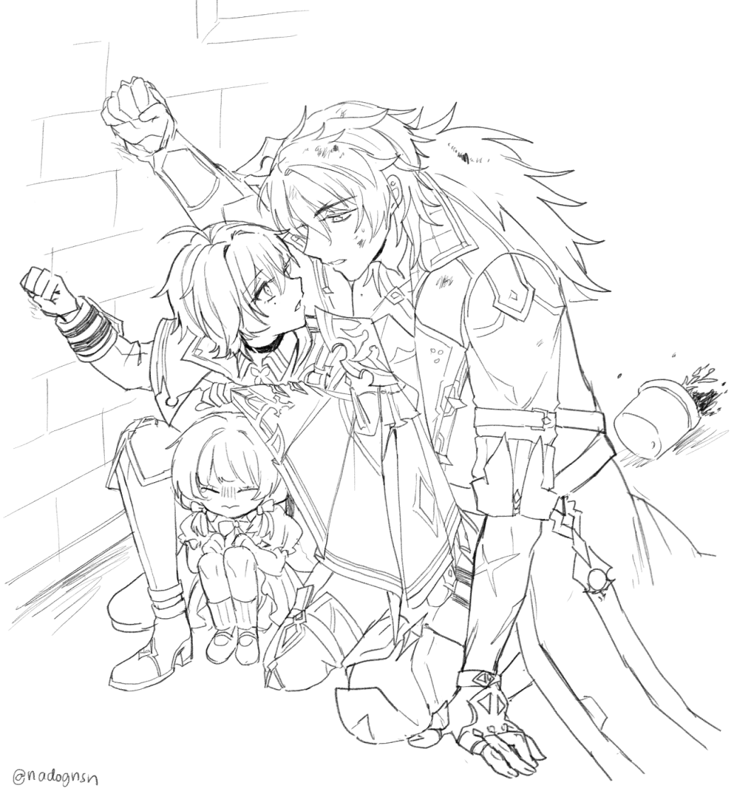 nadognsn's tweet photo. ルカエン（＋モブ少女） https://t.co/GRB7OgmA3h