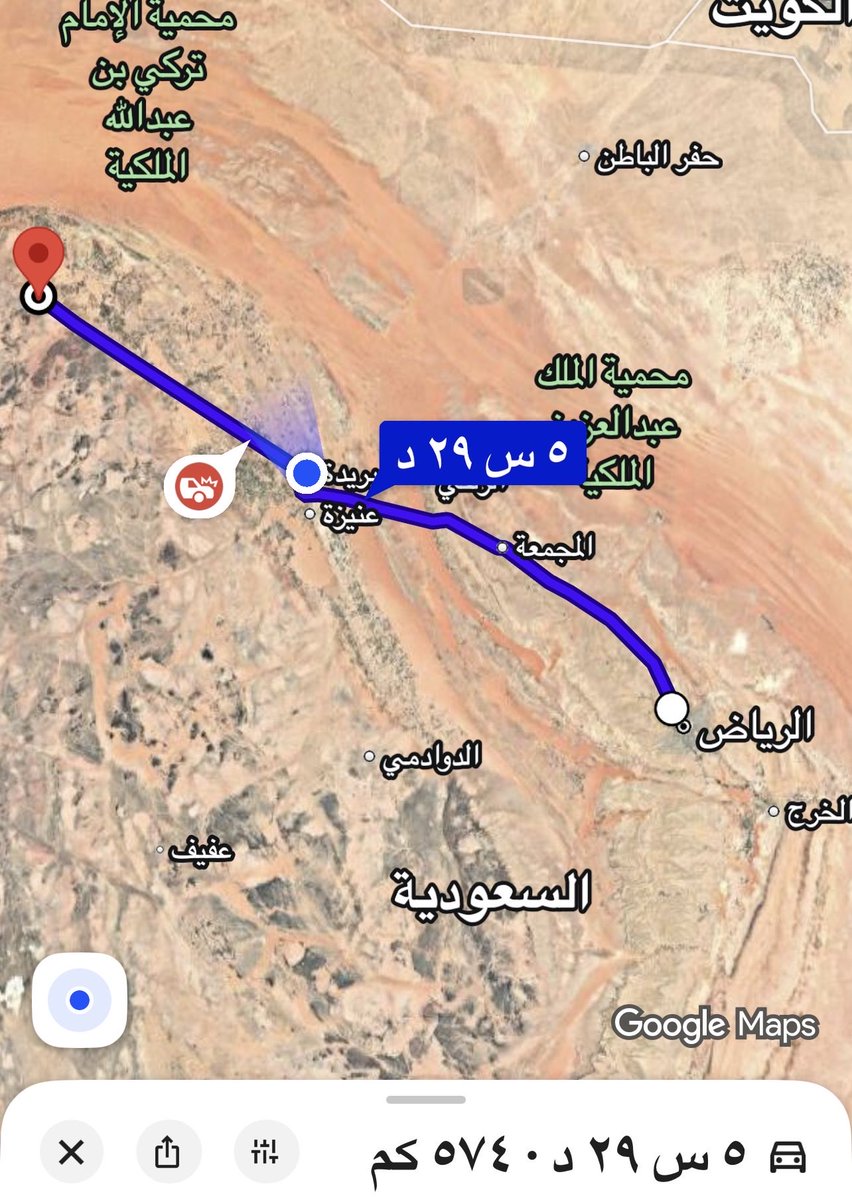 alfheedn's tweet photo. @saudipanther الرياض صارت بعيدة عن حائل إذا بتحطون هالمسارين !

لأن مسار الرياض حائل الحالي هو اقل من ٥٨٠ كيلو عبر طريق الملك فهد السريع من حي القيروان بالرياض لنهاية دائري بريدة الغربي مسافته ٣٣٤ كيلو ثم إلى حائل بالطريق السريع ٢٤٠ كيلو والمجموع ٥٧٤ كيلو 
هل تعلم هيئة الطرق بهذا المسار ؟ https://t.co/27bD4ad4fD