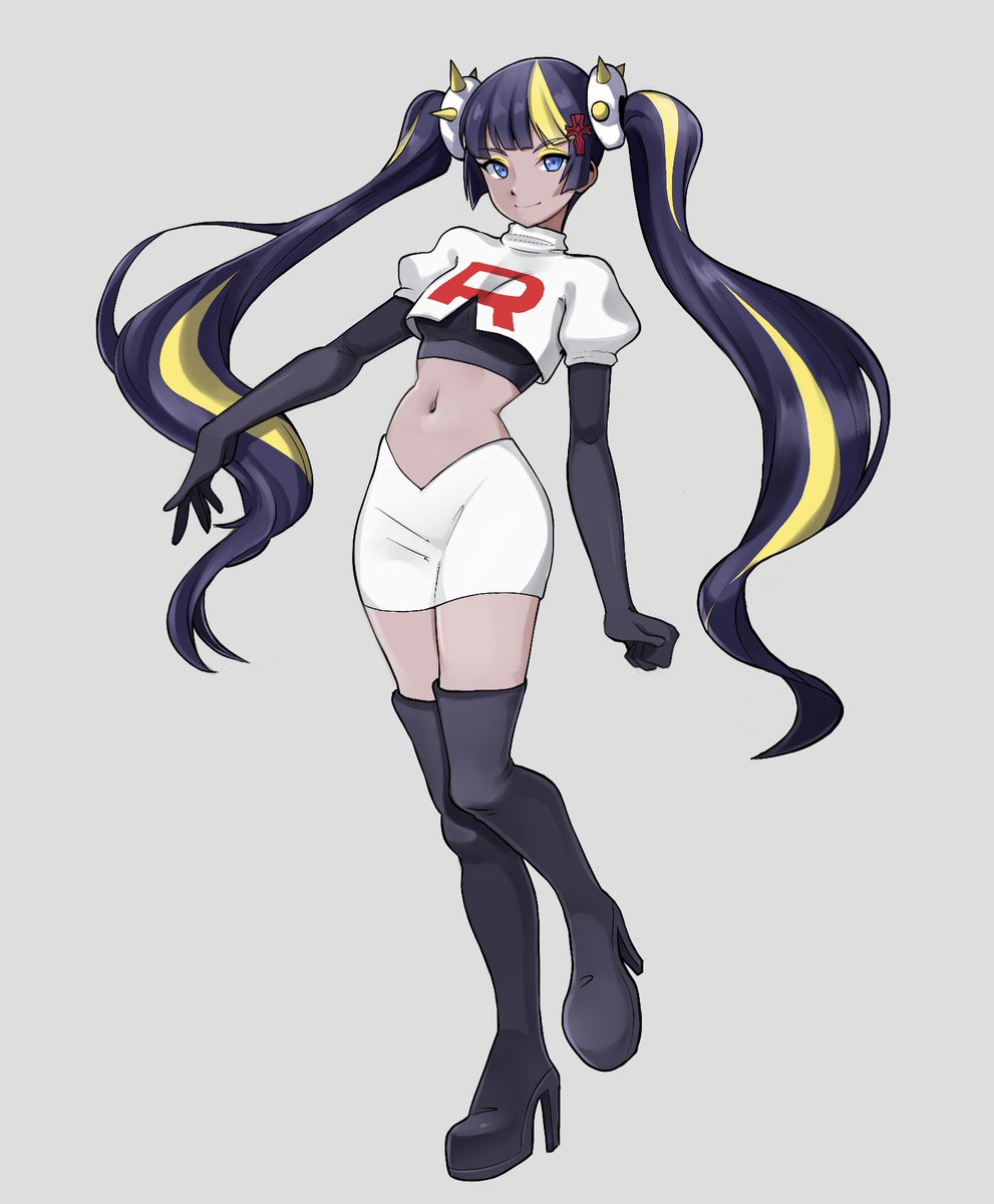 DorkRaicyxz's tweet photo. • Art Comm. of OC Lennox Rose cosplaying as Team Rocket (ロケット団) attire. Thank You for the Artwork! 

• Illustration done by: @mrigorbarros 

• #LennoxRose #FortniteFanArt #レノックスローズ https://t.co/Fjr0uwR0cn