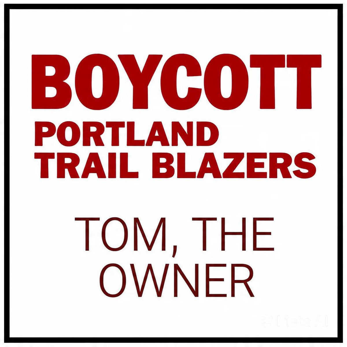BOYCOTTPORqdtt's tweet photo. @1051TheFan https://t.co/hXoymKMZ9F
