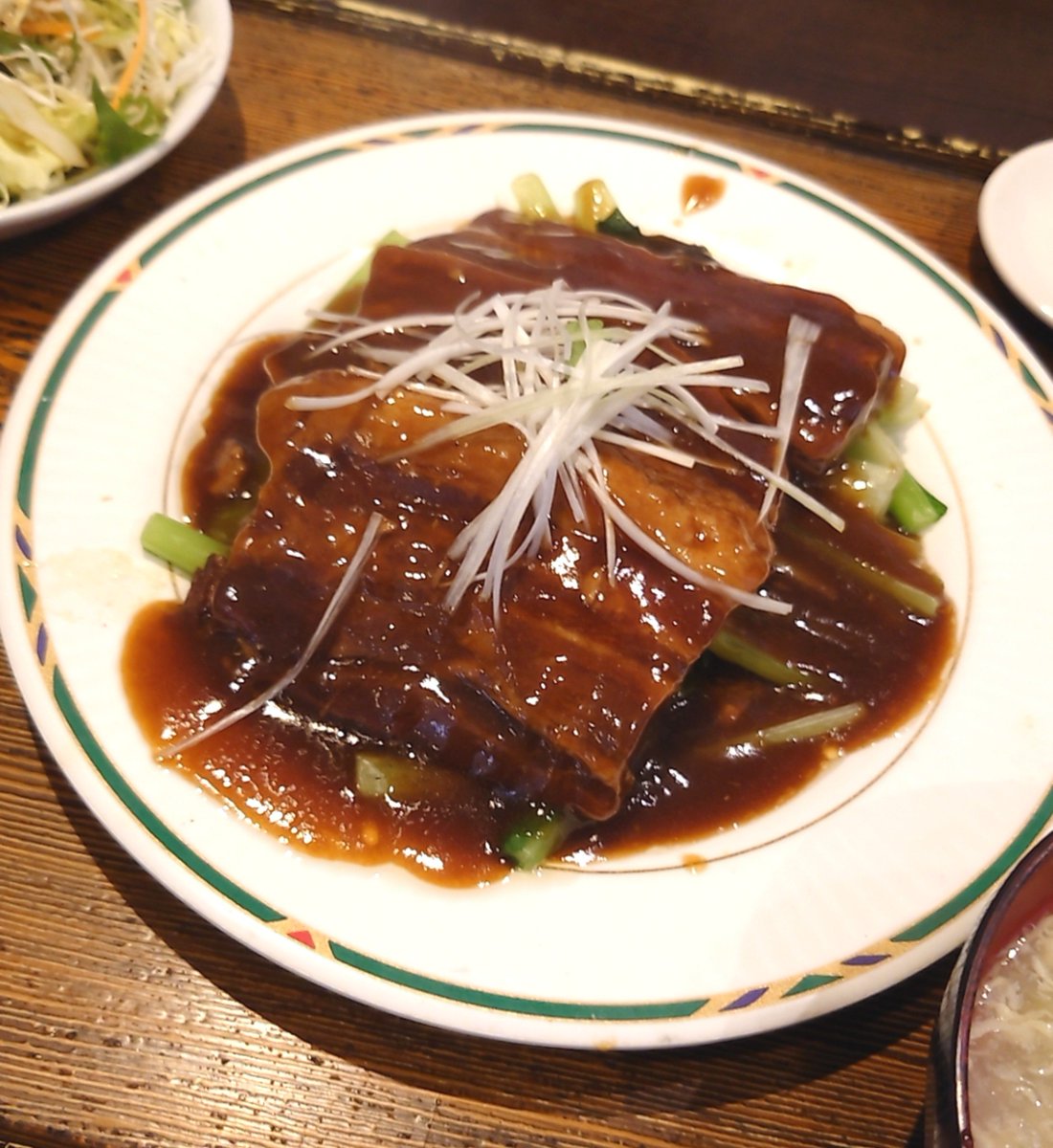 ⚠️カフェオレ⚠️ Post by カフェオレ on X: お昼ごはん🍖