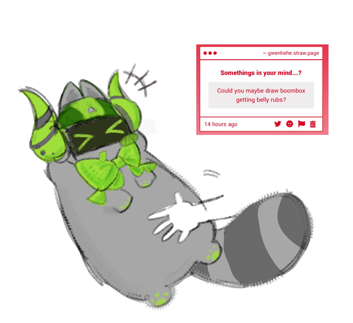 gwenmen619's tweet photo. Skateshotket and little boombox request
Skateboard and her lovely girlfriends,,, and little boombox she really loves getting belly rubs
#phighting https://t.co/Gf4k7S9VOr