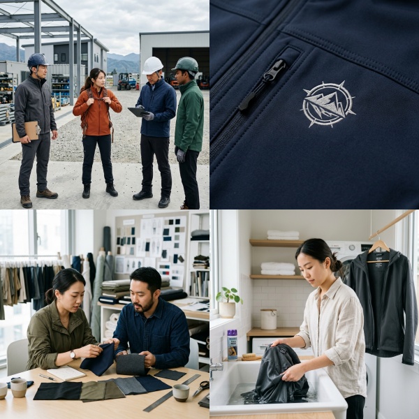 fitinline's tweet photo. Pelajari kelebihan dan kekurangan bahan softshell untuk jaket outdoor, seragam lapangan, dan apparel perusahaan agar lebih tepat memilih material sesuai kebutuhan. Simak yuk https://t.co/aAAZFlpMUP https://t.co/nOqRXTc20l