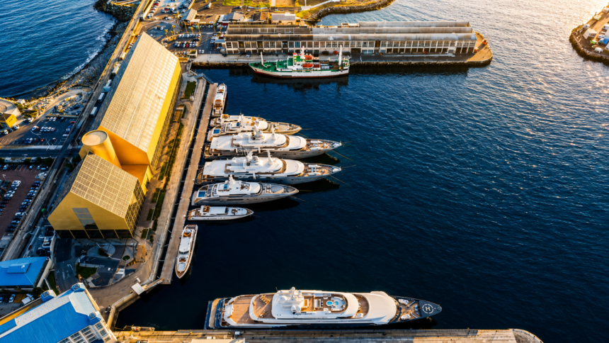Askash's tweet photo. Construction - valued at R230 million - has started on the Superyacht Marina development, where billionaires can park their boats💰🛥️

More details about  South Africa’s first purpose-built Quay 7 Superyacht Marina in the V&A Waterfront, Cape Town:

• Completion date: 31 October 2026
• 120 construction workers are currently employed on site
• 6 Damen 3006 pontoons measure 30 metres each and will provide berthing for eight vessels up to 90 metres
• 76% of procurement spend = directed to local suppliers

More and more superyachts have been choosing the V&A Waterfront since 2009. During the 2024/25 season alone, 35 superyachts visited, with many staying for weeks or even months rather than just stopping over.

A keel laying ceremony was hosted earlier this month at the Damen Shipyards factory in the Port of Cape Town. A keel laying ceremony is traditionally held to mark the official start of a ship’s construction. Historically, it involved laying the keel, the ship’s main structural backbone, from which the rest of the vessel was built.

While modern shipbuilding has evolved, the ceremony remains an important milestone. For the V&A Waterfront’s new floating pontoons, it marked the welding of the first structural steel plates, symbolising the official beginning of their construction.