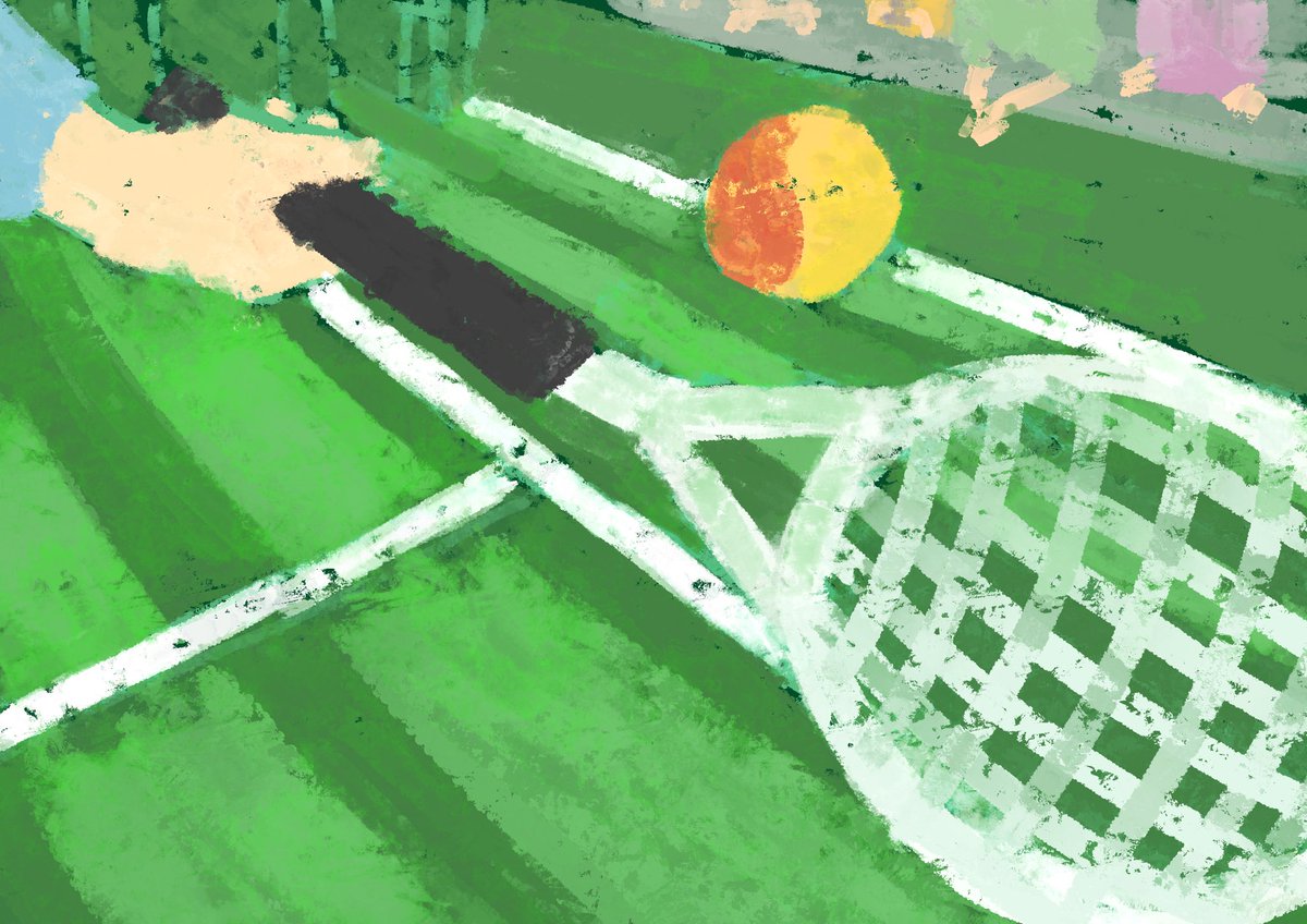 kohihari's tweet photo. wii sports tennis game https://t.co/Wi3AAOFezn