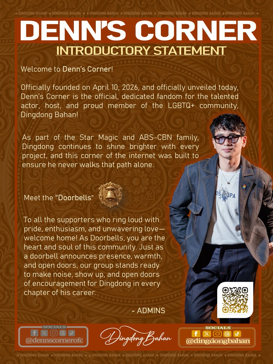 dennscornerofc's tweet photo. 🤎🔔@dingdongbahan @starmagicphils https://t.co/or301rrT61