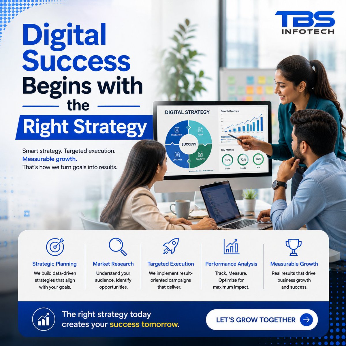 TBS_Infotech's tweet photo. Grow your brand with TBS Infotech, a trusted digital marketing agency in India. We deliver innovative strategies that increase visibility, leads, and long-term business growth.

#DigitalMarketingAgency #DigitalMarketingIndia #TBSInfotech #OnlineMarketing #BrandGrowth https://t.co/FpdRxmLrf6