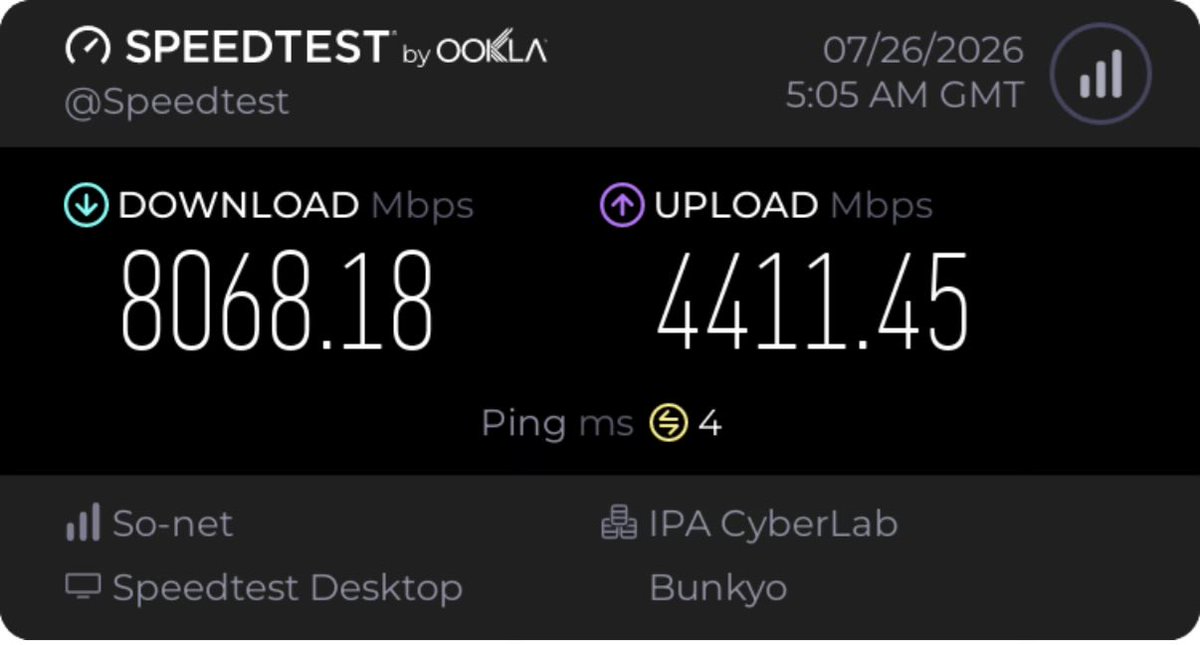 masterplucas's tweet photo. https://t.co/OjMOjJp6Nd #nuro光　#10Gbps https://t.co/ohdL5EDtrh
