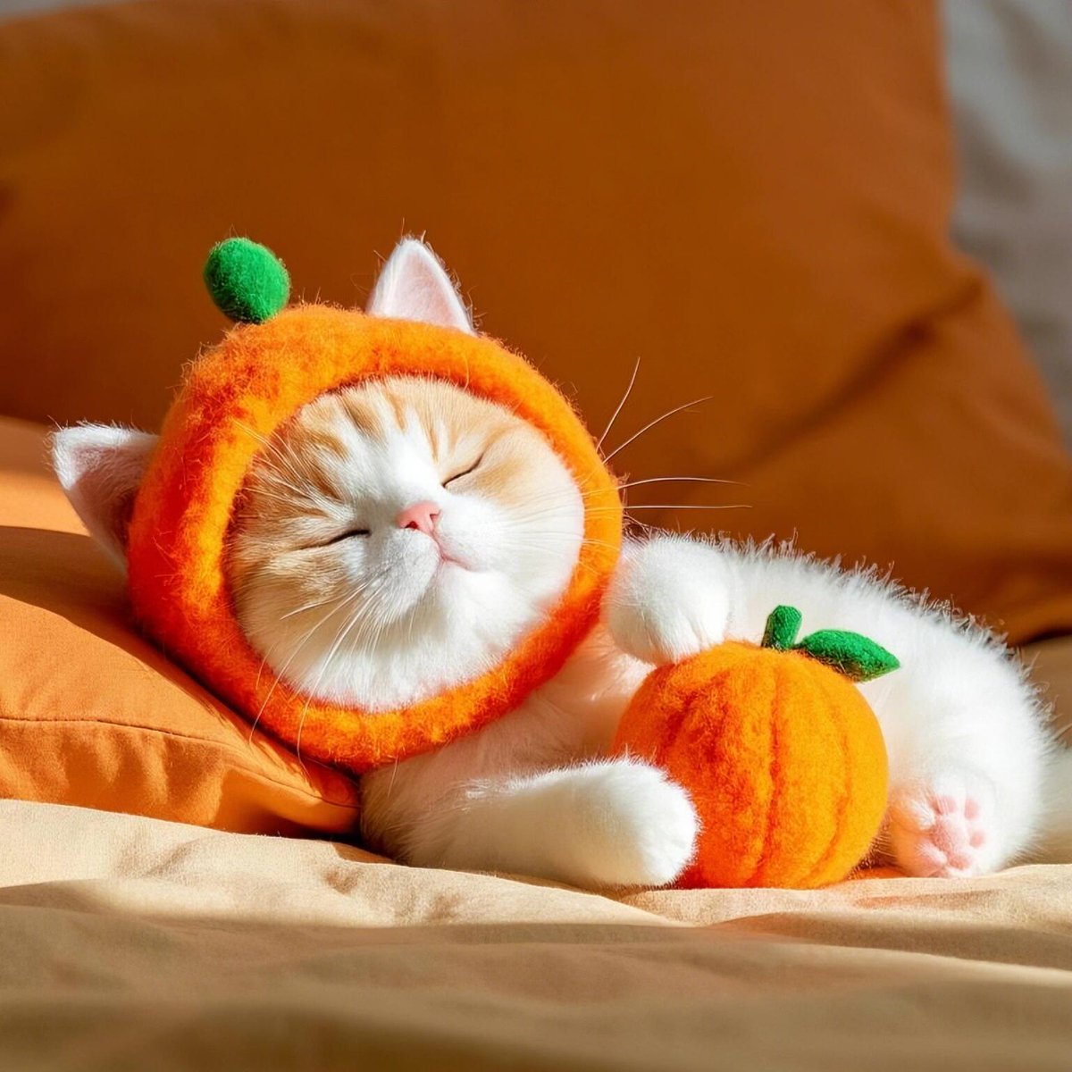 mcrae_daphne's tweet photo. [My little weekend vibe: lazy cat napping on the sun-warmed couch, and a half-read book waiting by a steaming mug of tea  #CozyHome]， https://t.co/5VCHAwS7dS