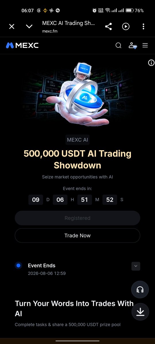 Bl_Saludos's tweet photo. @MEXC_ID @ellia_mexc UID: 32471478

Ready for the AI Trading Showdown🚀 Excited to participate and wishing everyone the best of luck 🤖📈🔥
Thanks mexc🫶

@li @strawbsmilk420 @Hem_Oo_ https://t.co/qjBKv12hvi