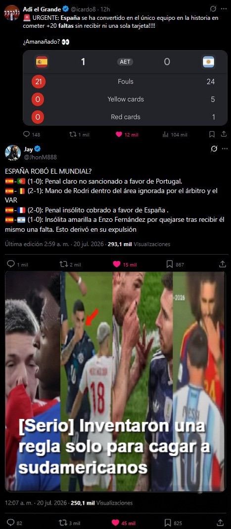 ezeromgoo's tweet photo. @GonzaloRMDT JAJA #España es la mas #Corrupta del futbol.. los 2 #Mundiales que tienen #robaron y ya saben como #corromper 💰por tener la #Liga mas Corrupta de Europa y al Club mas #Corrupto de #Europa el #RM . https://t.co/ovjqPpfAvZ