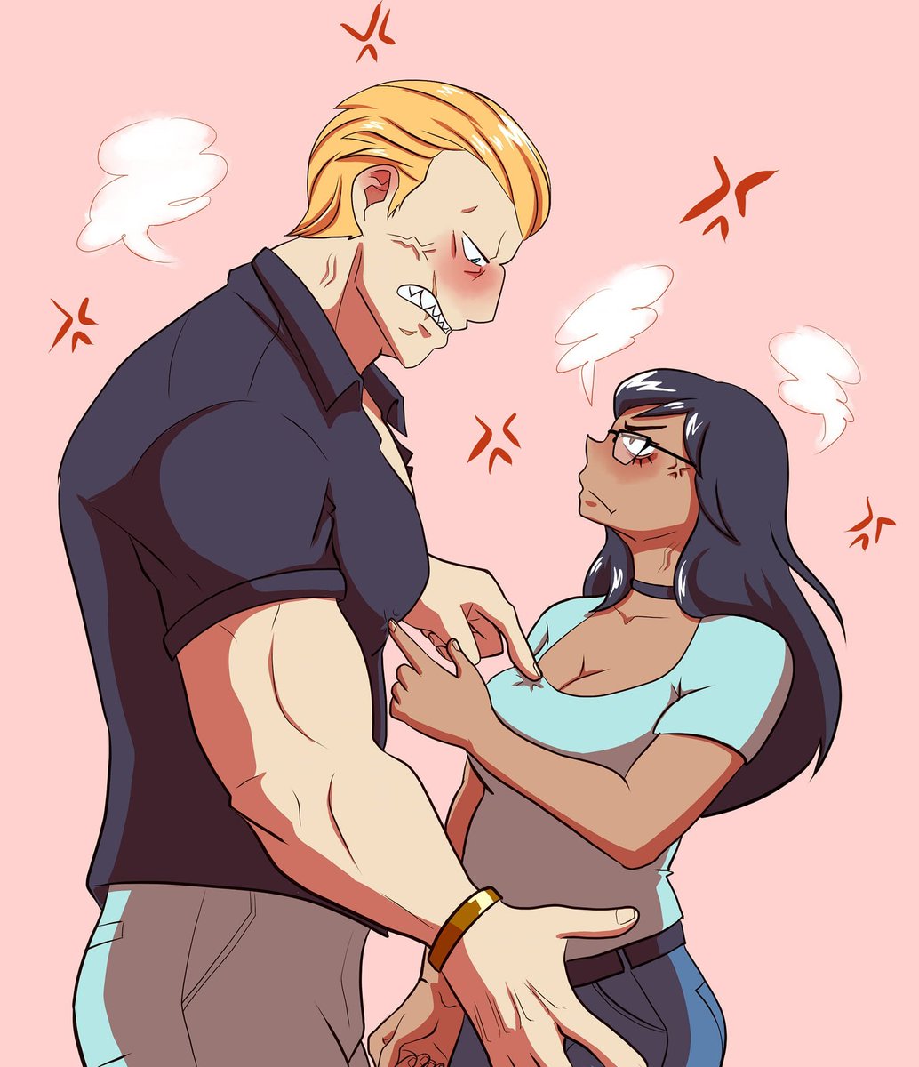 ANKT_DRAWS's tweet photo. >Getting mad
>Pokin each other's breast
#Yumeship #Insertxcanon #JackKrauser #Krauser https://t.co/hqIpPL4yDC