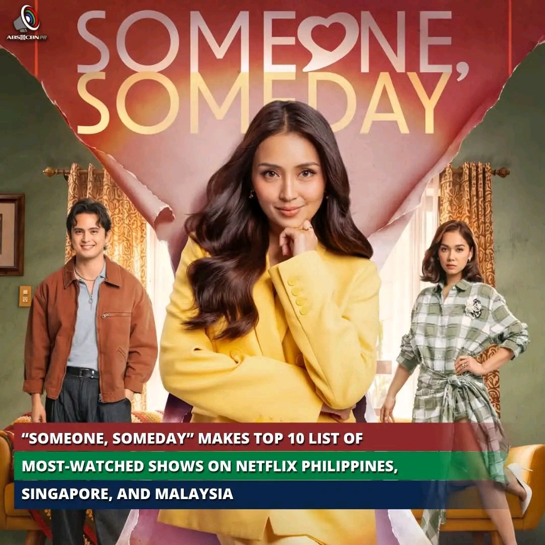 amancio64038's tweet photo. Global love is real! ๐๐ Someone, Someday continues to shine as it enters the Netflix Top 10 in the Philippines, Singapore, and Malaysia. Deserve na deserve! Grabee wala na akong masabi pa, nakaka proud lng talaga!
SOMEONE SOMEDAY ON TOP
#KathReid
#SSNetflixEp4 https://t.co/U4LOCxEGQR