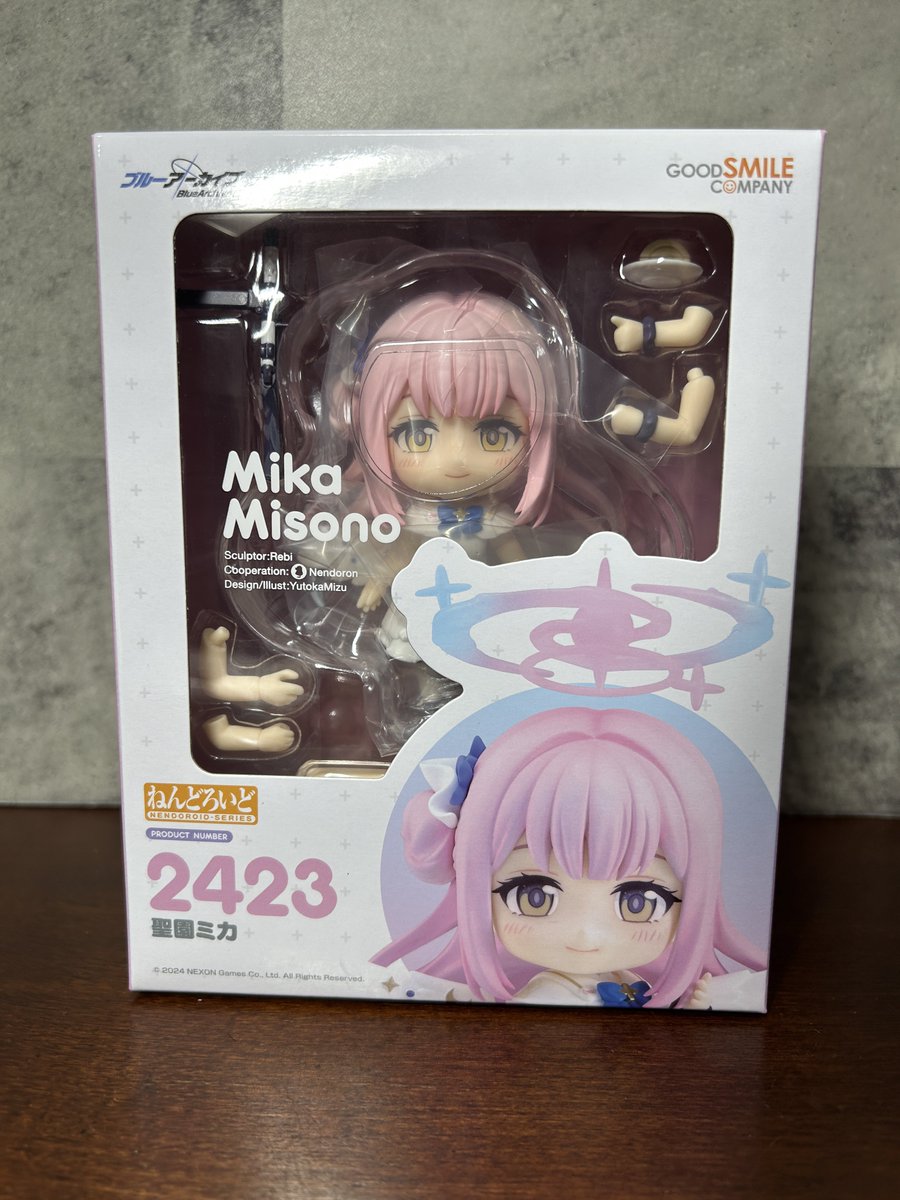 marron3333's tweet photo. ねんどろいど、聖園ミカを開けた。ミカかわいい https://t.co/vpPBbPEU7O