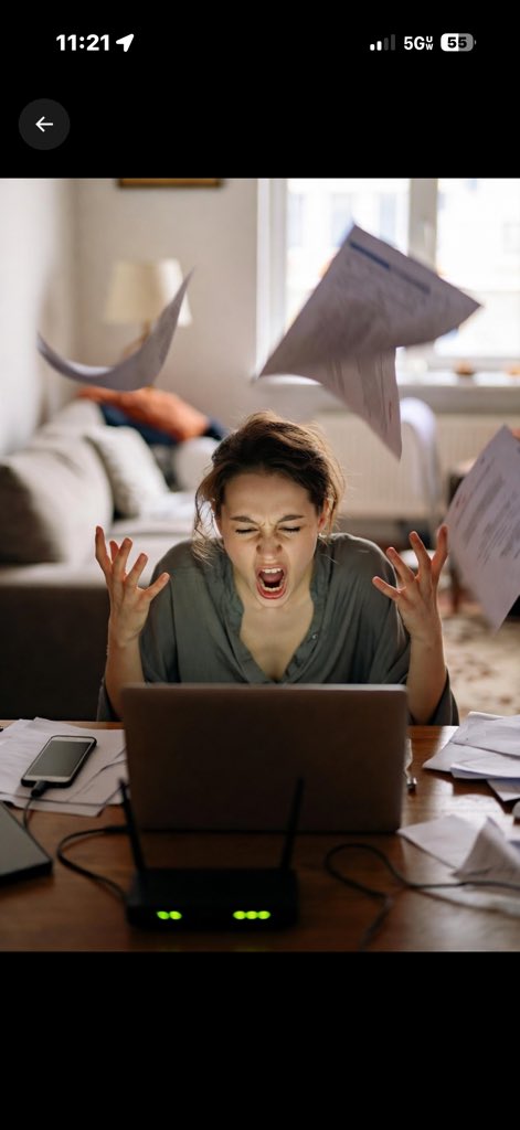 Taterqueen3's tweet photo. •  “My internet is so bad I’ve started speaking to the customer service bot like it’s my toxic ex. We’re both exhausted.” https://t.co/Ps9RInaYRt