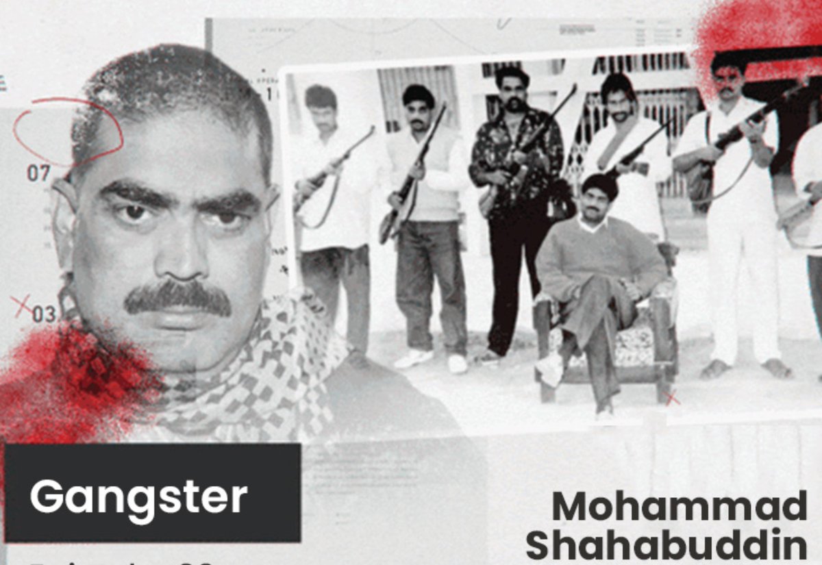Mrsinha's tweet photo. People here are outraged over a police officer waving an AK-47 while chasing violent protesters, but the same people worship a man who was famously known as "Shabu AK-47."

Not because he was a soldier using it against terrorists, but because he used it against police personnel and ordinary citizens during Lalu era.

Yes, I'm talking about Md Shahabuddin, the former RJD MP. His son is currently an RJD MLA.

The same ecosystem continues to glorify him, treats him as an icon, and still addresses him as "Saheb."
