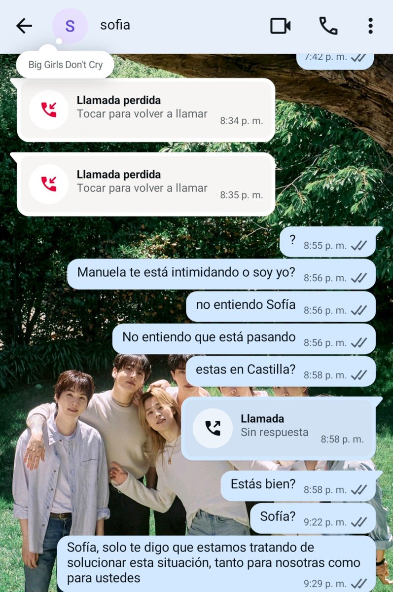 xwzval's tweet photo. @_MProcr4stinate pues todo pasó porque le dije a la chica que nos acompañara a la casa de Manuela (ella misma dijo que si iba)  y que nos ayudara y luego fue que me llamó la supuesta policía porque yo la estaba intimidando a ella 😵‍💫😵‍💫 https://t.co/3xxHSCIouA