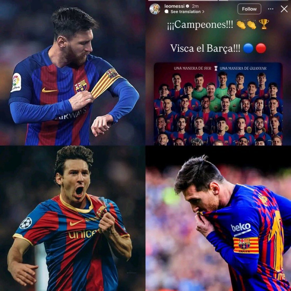 GBarca_'s tweet photo. With him around we never realised how terrible this club actually is at signing players https://t.co/vvKtY7VGSj