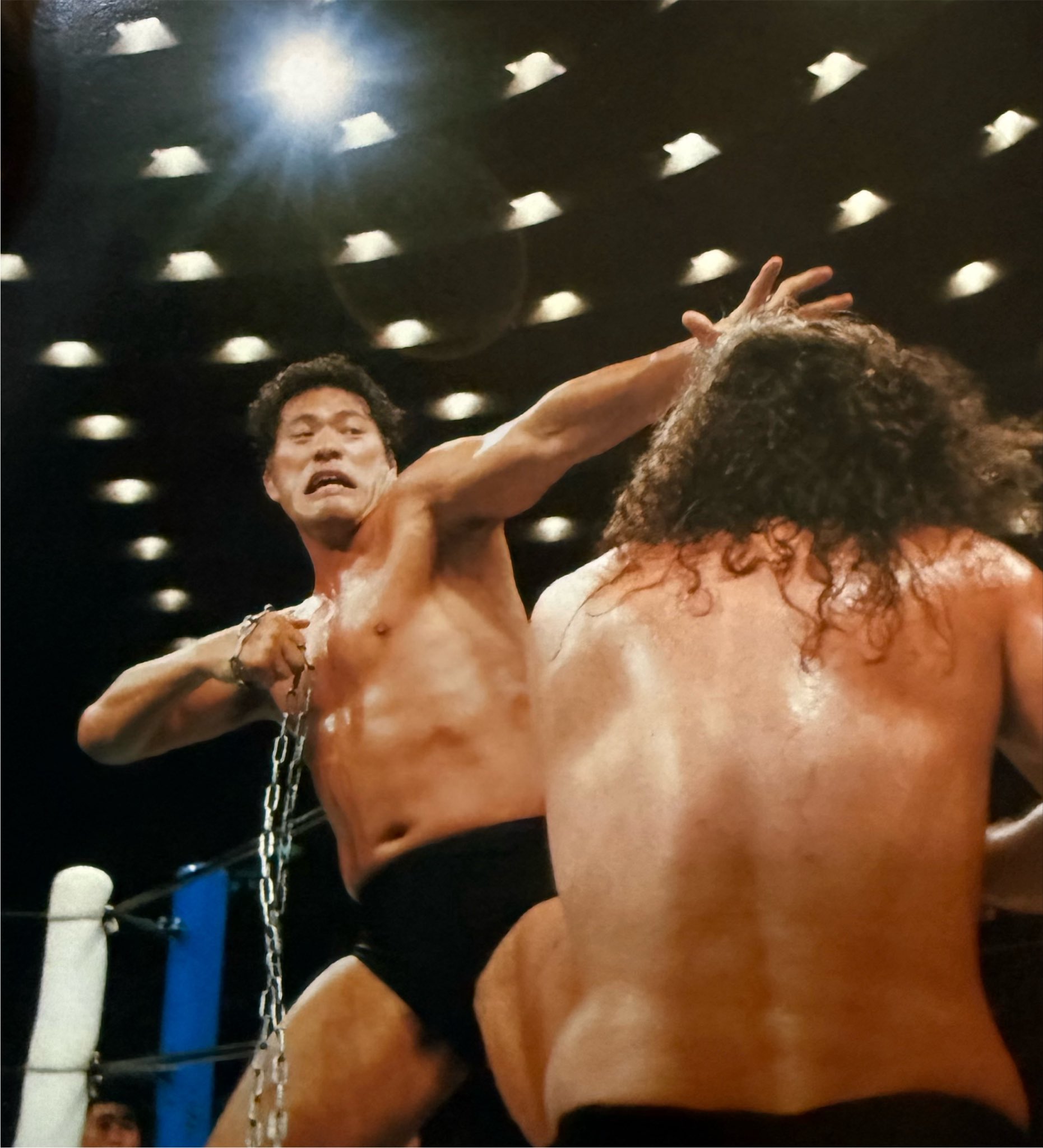 80年代 新日本プロレス バーニングスピリットインサマー ポスター 昭和 当時物 ラジプロ！！@無類の甘党in広島 on X: 