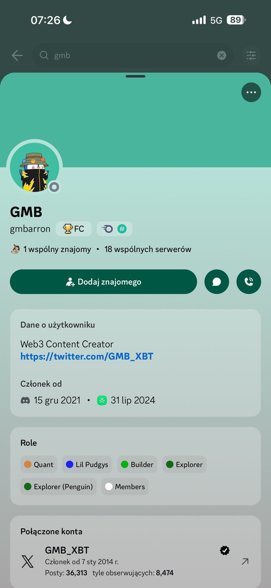 Dominikz177's tweet photo. A GMB Range Community Mod isn’t enough for me. I’ll only be satisfied when he, Cyro, and a few others no longer hold Quant ranks.

It shouldn’t be possible for someone like Loki to lose his rank over a much smaller issue, and for people to have their ranks removed simply for criticizing the project, while actual scammers get to keep theirs. They’ll continue walking around with the Quant badge, proudly showing off that they have the highest rank.

I don’t think many people understand what I mean, so let me explain why this matters in the long run.

Let’s assume Quantum becomes very successful and a lot of new people join the community. These newcomers won’t know anything about what happened in the past. Naturally, they’ll look for guidance from members with the highest ranks, assuming they’re trustworthy and knowledgeable. They’ll value their opinions and look to them for information.

Those people will use their Quant ranks, XP, and status to make themselves look credible and encourage others to follow them. New users will fall for it. At that point, you’ve created a free sales funnel. Scammers holding the highest ranks will use their credibility to redirect new members to their own profiles and groups, where those unsuspecting users can end up falling for their scams.