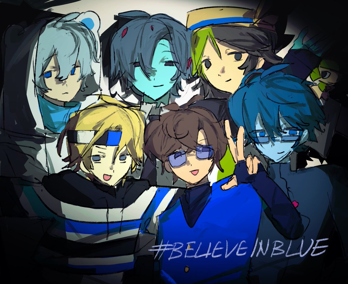 aeoaeiou's tweet photo. i still #BELIEVEINBLUE https://t.co/QAFeXNIMss