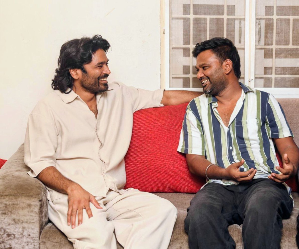 iammoviebuff007's tweet photo. #D56 - Dhanush and Thamizharasan Pachamuthu..🔥  Shoot Begins From Next Month..⭐ A Banger of a Film Loading..🤩 https://t.co/PDcWGjIrHB