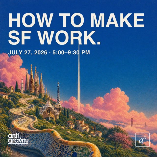 GadiBorovich's tweet photo. How To Make SF work 

@AntigravitySF 🤝 @exp8fellowship https://t.co/UYERIhh2rL