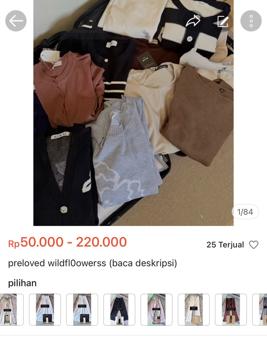 wildfl0owerss's tweet photo. yuk yuk yang lagi cari atasan bawahan dari brand lokal nih semua like new beberapa with tag yaa 
https://t.co/vJM2TSawlT https://t.co/Sm04IIc4JE