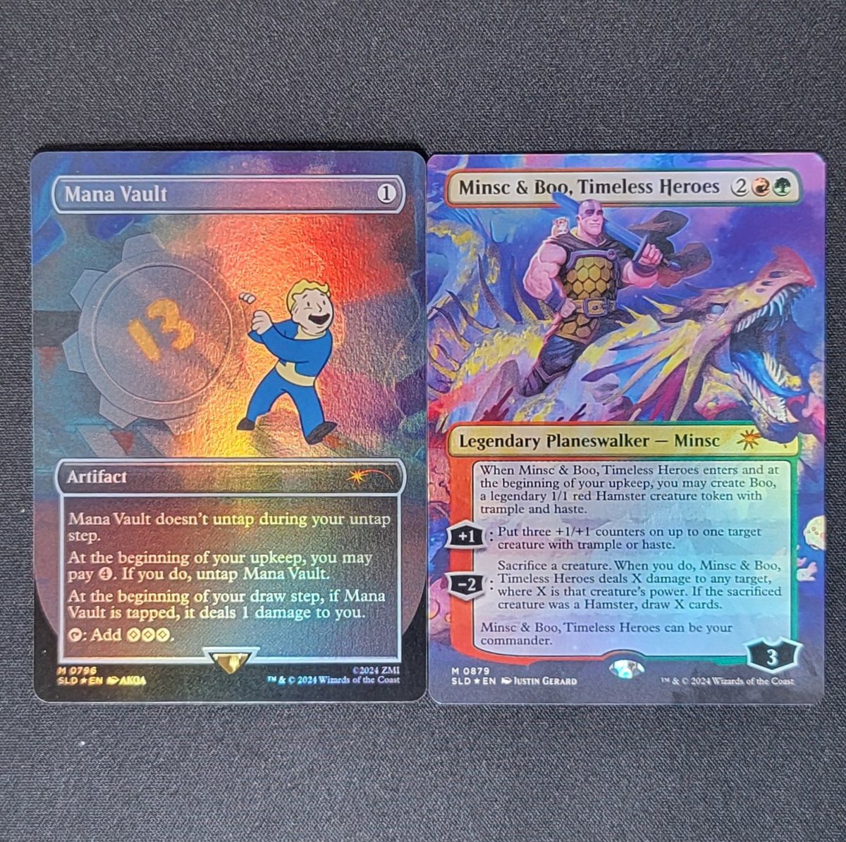 商品情報】 Secret Lairコーナーに 【Foil】(796)□ボーダーレス