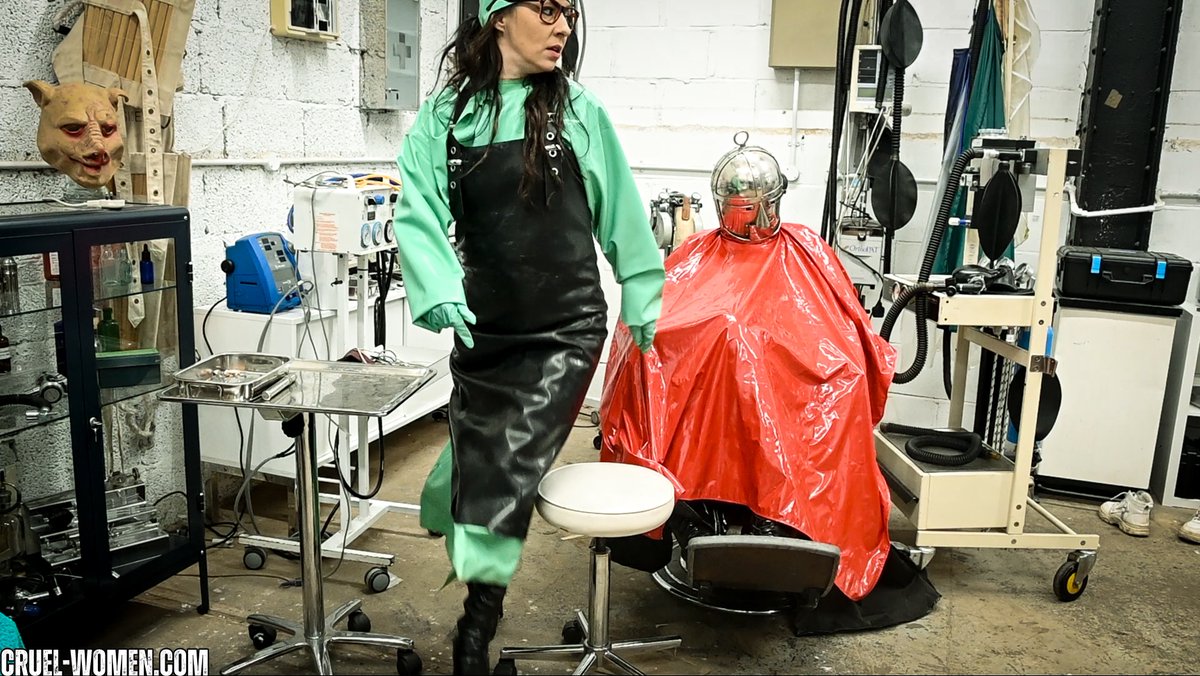 CuckoldAnna's tweet photo. The consequence for resisting.
The SISSY PRISON series on https://t.co/hXZSJn2dXe
#sissy #sissyslave #bdsm #femdom #femaledomination #feminised #bondage #restraints #rubberfetish #latex #cuckold #mistress #medfet #medicalfetish #PVC #fetish #fetishfilm #fetishfilming #ironmask https://t.co/AAQmF5VvkQ
