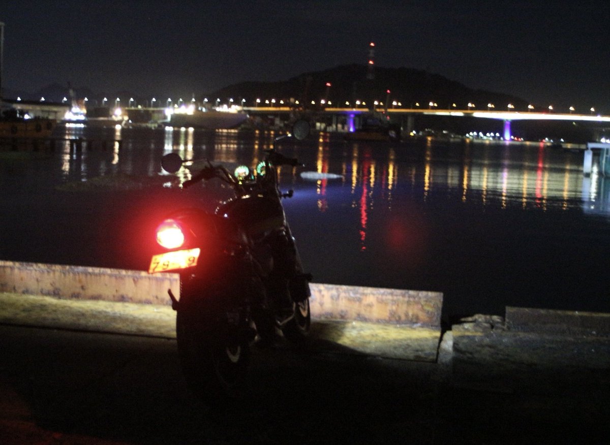 anemo13696175's tweet photo. この前海田大橋行きたくて、
気づいたら呉ポ😬何で？

しかも宇品花火で人多😫💦 https://t.co/jKkkjTxoqt