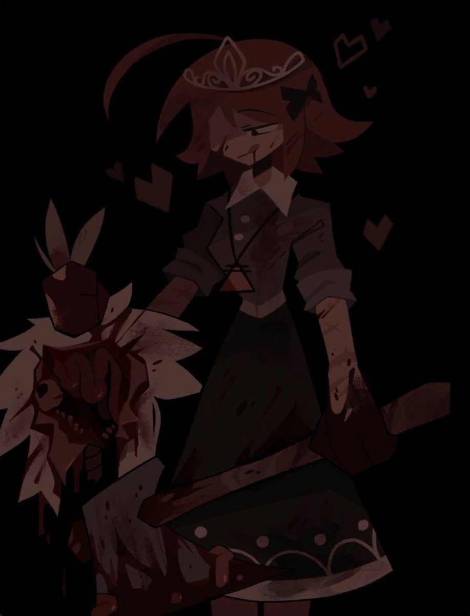 _Alice__FPE_'s tweet photo. oomf i love you and all, but your post is so full of larp that it kills me

look at her katieverse artworks, and you can CLEARLY see she can do gore just fine, and those were her more RECENT artworks.

i wouldn't call her a "gore artist", but saying she CAN'T draw gore is silly. https://t.co/gEWtbQ9j5z