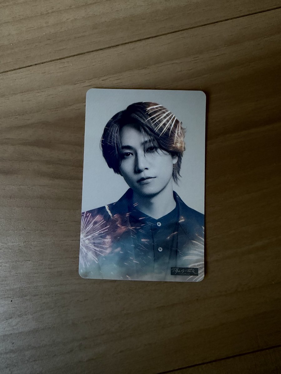 torotoro_cha_'s tweet photo. 消えない花火
トレカ交換を探しております。

【譲】初回A佐藤橋本
　　フレークシール寺西、橋本以外
【求】同種寺西
　　　
ライブ会場にて手渡し、郵送等要相談

#timelesz交換 https://t.co/30LeXplKP8