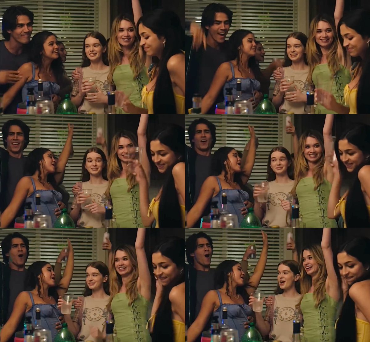 slashersxo's tweet photo. Tommy Ross, Sue Snell, #CarrieWhite, Chris Hargensen, and Tina Blake in Mike Flanagan’s 'CARRIE' (2026) https://t.co/2NOFQzK9Ky