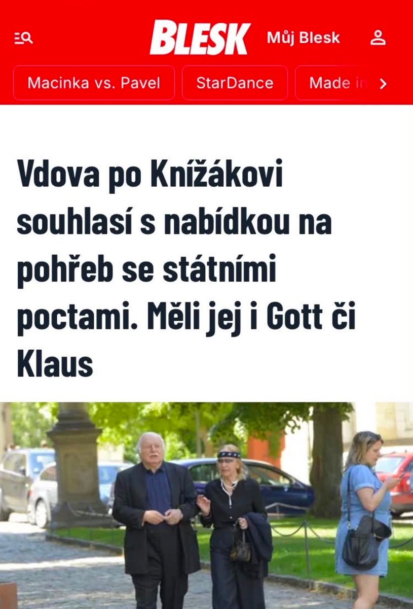 FranaSram_ek's tweet photo. Klaus už měl pohřeb? Co mi uniklo? 😂 https://t.co/ASnEpEWIMT