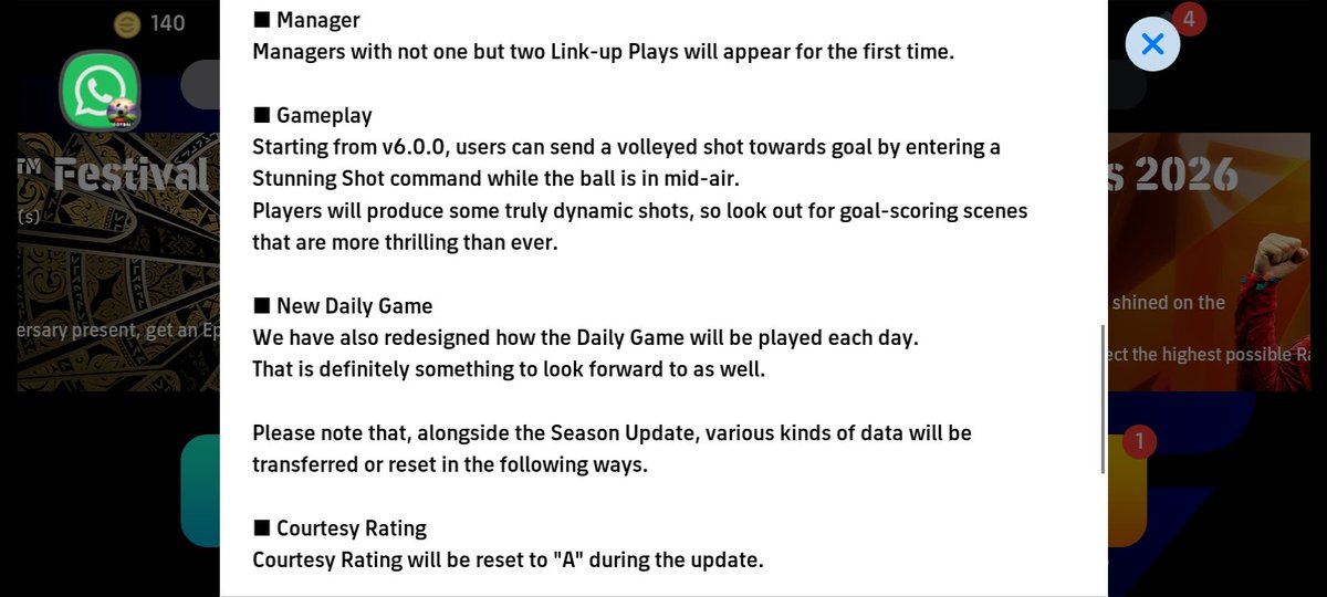 Crownfit06's tweet photo. 🚨 BREAKING #efootball season update is coming in mid August as confirmed by the KONAMI Inc. Watch out for the big update it'll be massive #efootball https://t.co/WrI1flq0JT