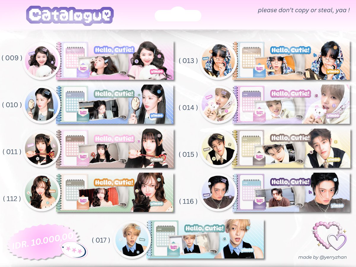 yerryzhan's tweet photo. bismillah, haloOw ! yang need layout aku ada baru yang amay gemayy nih 👀⭐️ price only https://t.co/Ln4LpVWEPq &amp; https://t.co/cVQhM9Ji3u / each nyaww !! 🍡 yuk di jemput …. 🛵💨 free ganti teks usn &amp; foto yaa ( mention after dm guiss 🖖🏻 ) 

#zonauangㅤ https://t.co/3B5NcTnswp