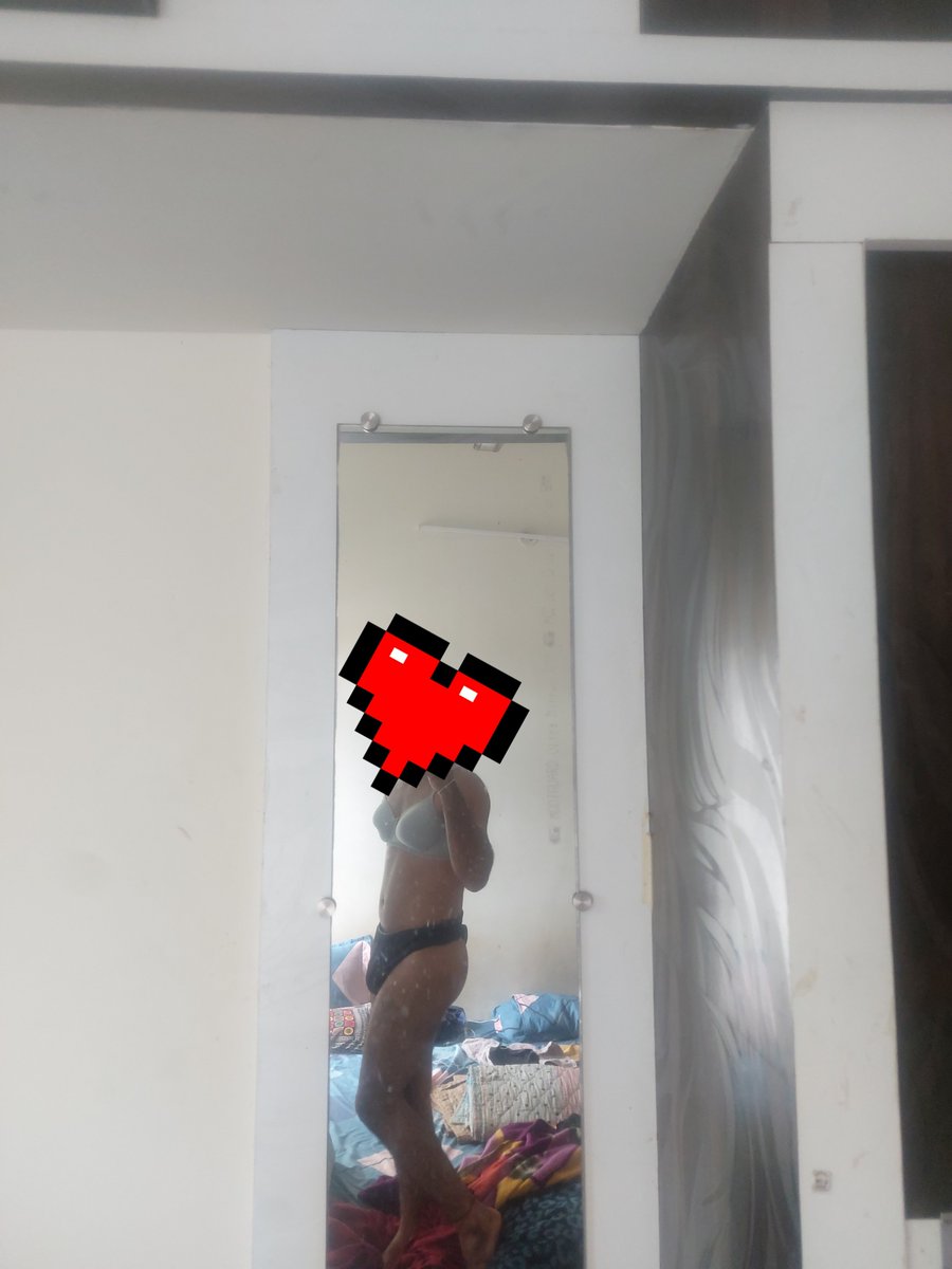 ursissy_shanaya's tweet photo. My 1st time in inners(bra n panty) this is so comfortable. Bra is important for women like us they say correctly hehe, who all agree comment guys. https://t.co/qwZYQOv7bS