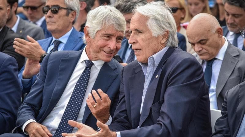 NicoSchira's tweet photo. La provocazione del Ministro dello Sport Andrea #Abodi: “Giovanni #Malagò mi ricorda Gigi #Proietti…” https://t.co/UhNubQt3eo