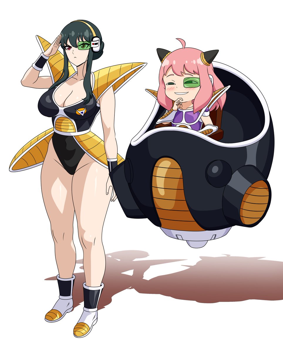 ginyu1992's tweet photo. Lord Anya &amp; Captain Yor https://t.co/p1jRNbHGXs