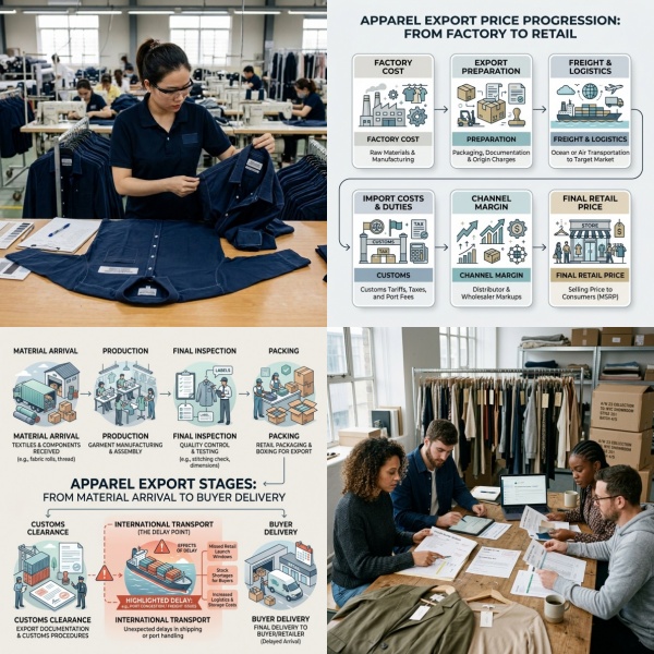 fitinline's tweet photo. Explore the common export challenges facing small and medium fashion brands, including pricing, cash flow, compliance, quality, logistics, buyers, and payment risks. Let's check it out https://t.co/w07co8Pa32 https://t.co/ecsatzqTLg