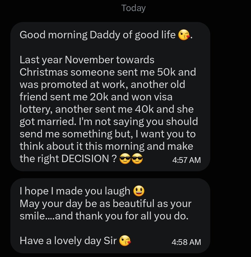 jon_d_doe's tweet photo. You for first commot all your family members from poverty na before you go dey extend your "gift" to outsiders.

Abi how you see am? https://t.co/XvhYfF1USW