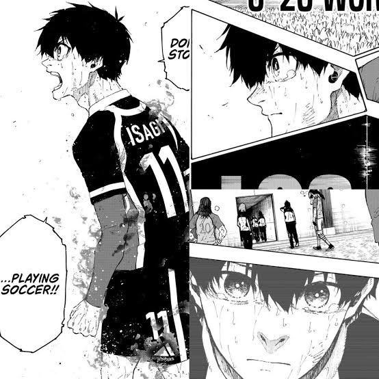Arieslikesbllk's tweet photo. "Isagi doesn't give a fuck about Nagi"

Meanwhile Isagi :

Bro didn't even cry for Igaguri who was his og teammate https://t.co/DccK41wFYw