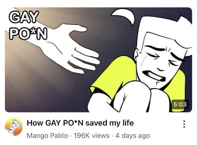 Hyperblaxe's tweet photo. wtf is youtube recommending these days 😭 https://t.co/K5rKtHBxdx