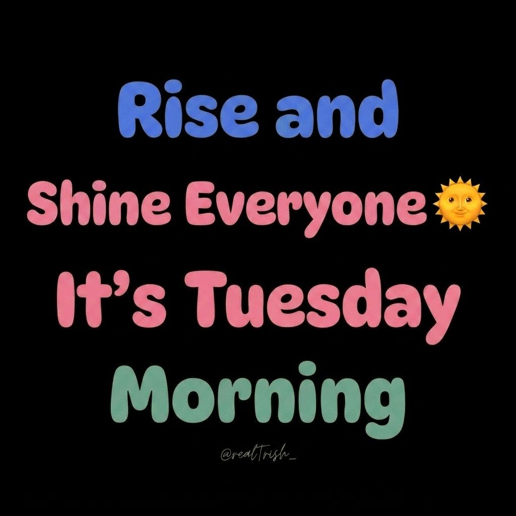 realTrish_'s tweet photo. Good morning Fam ☕ https://t.co/ftMowQsDMY
