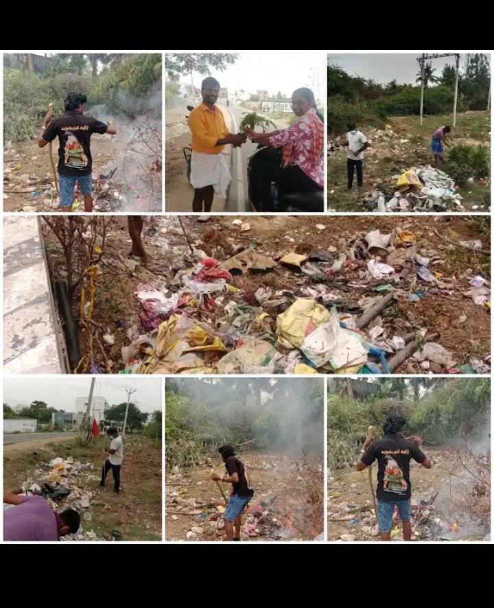 parthachan's tweet photo. 26. 7. 2026 அன்று திருப்போரூர் சட்டமன்றத் தொகுதிக்கு உட்��ட்ட வடமேற்கு மாவட்டம், திருப்போரூர் மண்டலம், புதுப்பாக்கம் கிராமத்தில் சாலை ஓரங்களில் அனுமதி யின்றி கொட்டப்பட்டு இருந்த குப்பைகளை நாம் தமிழர் கட்சி உறவுகளால் அகற்றப்பட்டு சுற்றுப்புறம் தூய்மைப்படுத்துப்பட்டது.. https://t.co/W5Tkg8VMS2
