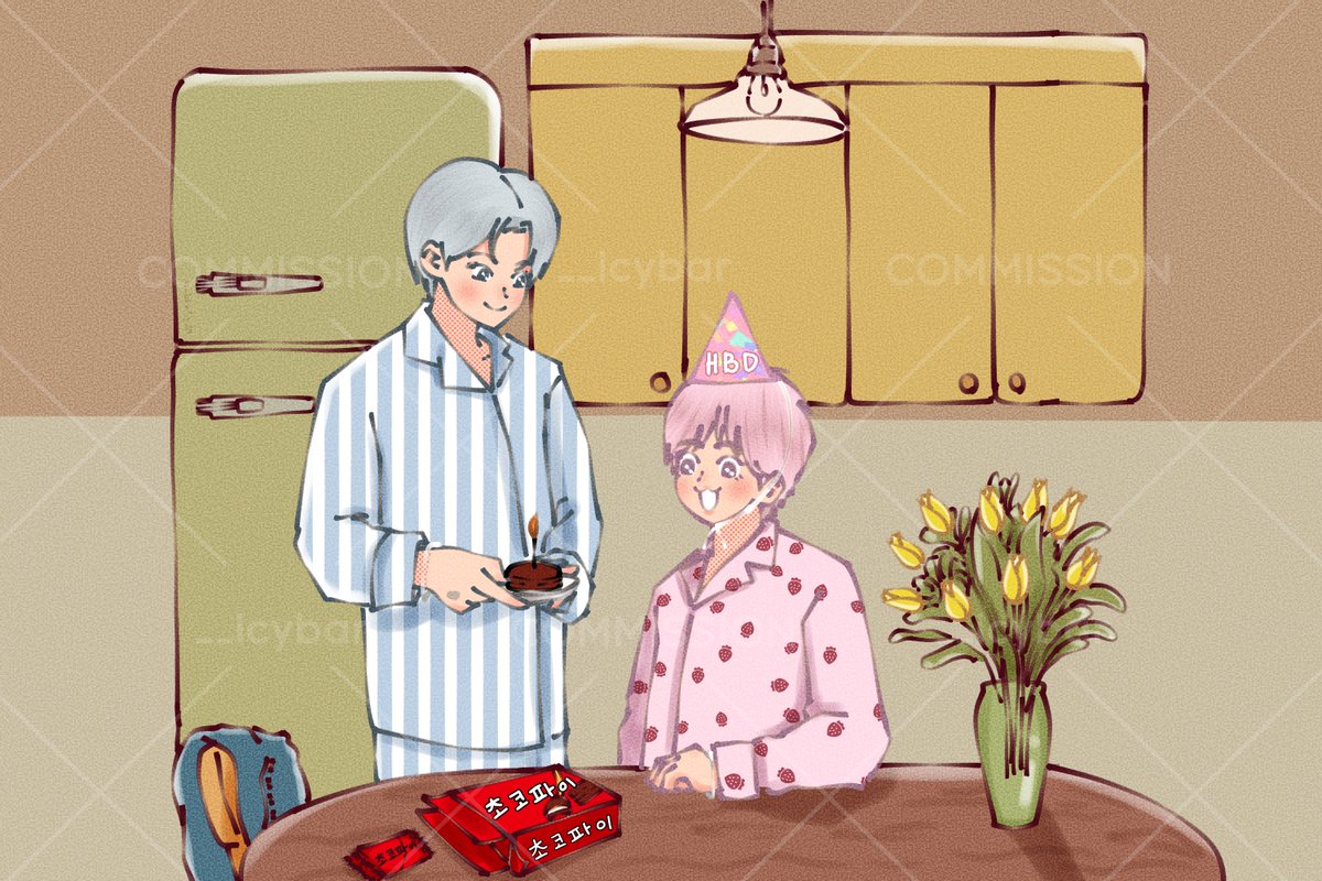 __icybar's tweet photo. [COMMISSION] #pertsgallery

NCT DREAM Renjun and Jaemin fanart https://t.co/0eNtQsVWC0